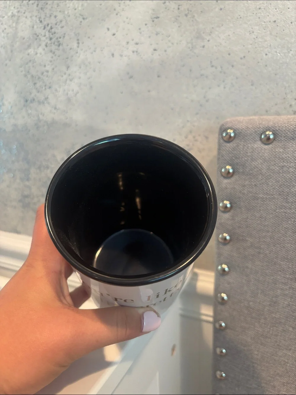 White Ceramic Tumbler